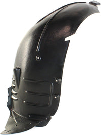 Front Section Fender Liner Left Driver Side Direct Replacement Compatible With 2007-2011 Mercedes Benz S-Class MB1248143 2216900730