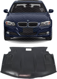Front Engine Center Splash Shield Under Cover Direct Replacement Compatible with 2008-2010 BMW 5-Series BM1228152 51717200846