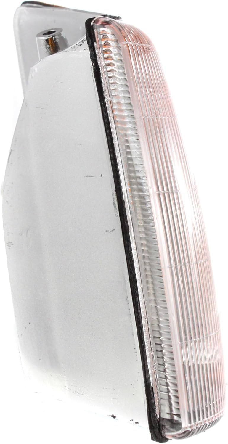 Set Of 2 Front Corner Light Lens And Housing Left Driver & Right Passenger Side Direct Replacement Compatible With 1993-1998 Jeep Grand Cherokee CH2521121 CH2520121 56005104 56005105