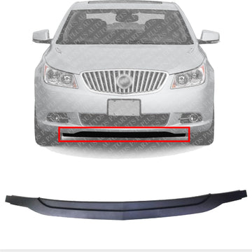 Autos Parts Plus Front Bumper Center Lower Valance Air Deflector Textured Direct Replacement Compatible with 2010-2013 Buick Lacrosse/Allure GM1092214 25829699