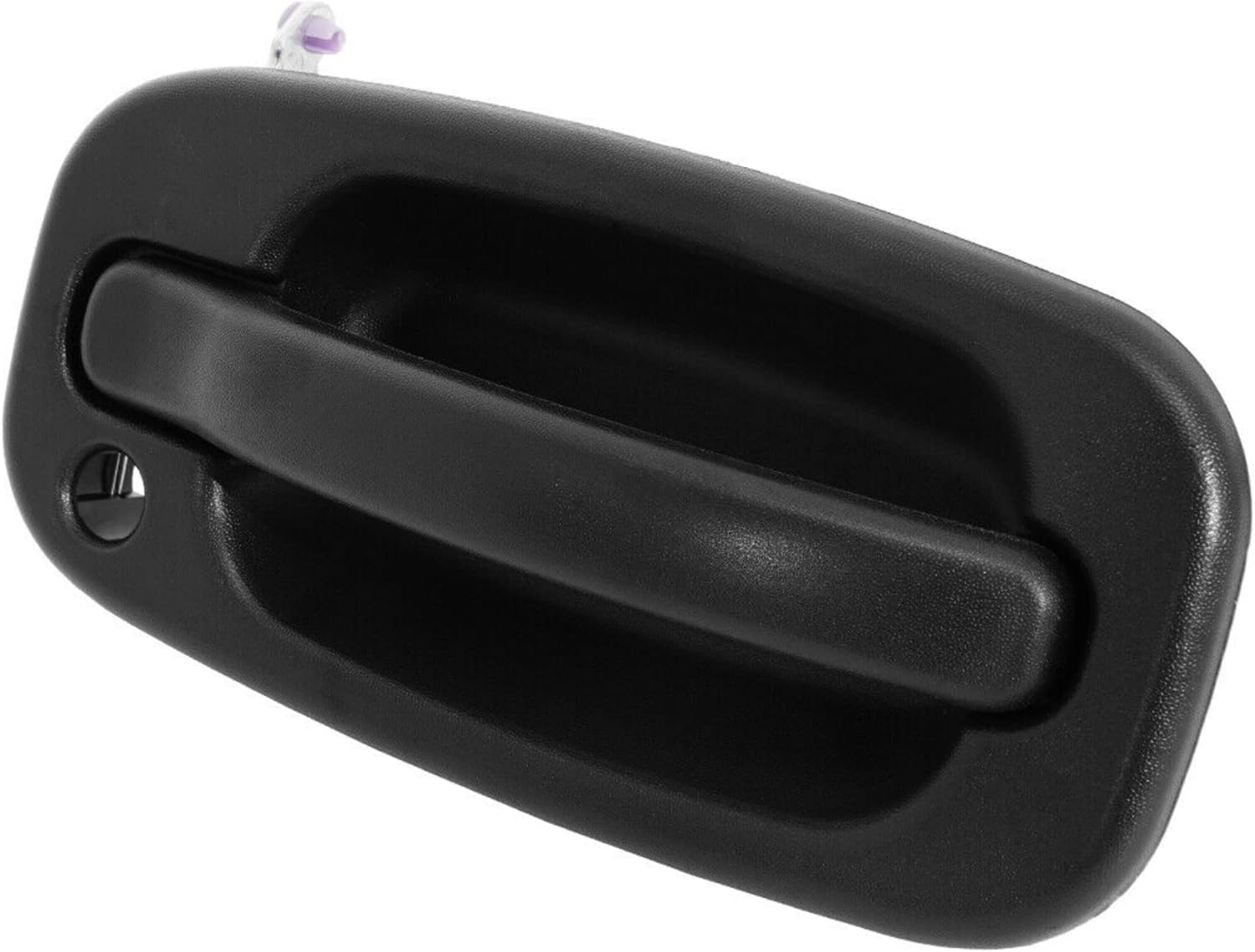 Front Exterior Door Handle Textured Right Passenger Side Direct Replacement Compatible with 1999-2006 Chevrolet Silverado/GMC Sierra GM1311129 15034986