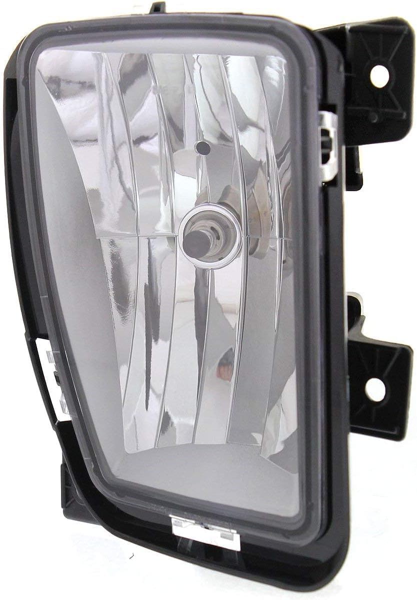 Front Fog Light Assembly Left Driver Side Direct Replacement Compatible With 2013-2021 Ram 1500 CH2592147 68104821AF 68104821AD