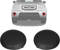 Set Of 2 Front Fog Light Cover Primed Left Driver & Primed Right Passenger Side Direct Replacement Compatible With 2009-2011 Honda Pilot HO1039102 HO1038102 71112SZAA00ZA