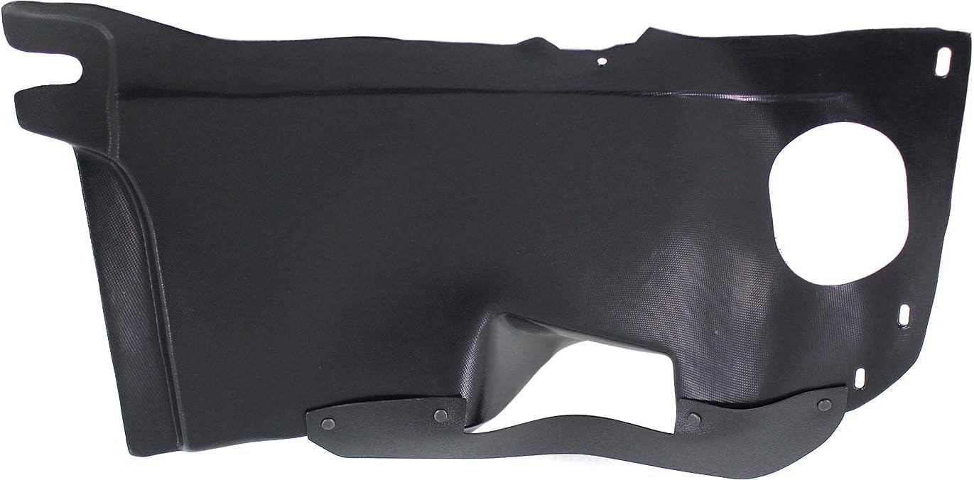 Set Of 2 Front Section Fender Liner Left Driver & Right Passenger Side Direct Replacement Compatible With 2010-2014 Volkswagen GTI/Golf VW1249118 VW1248118 5K0805912E