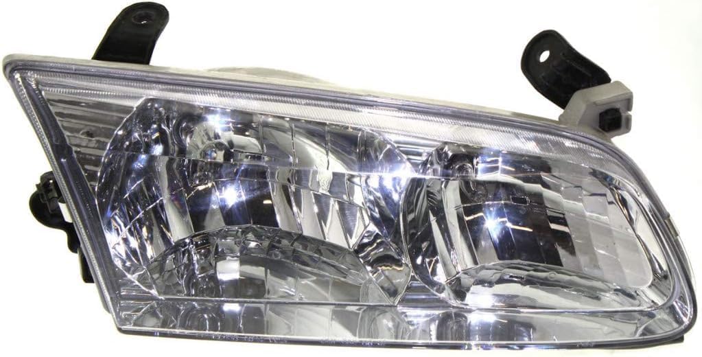 Front Head Light Assembly Right Passenger Side Direct Replacement Compatible With 2000-2001 Toyota Camry TO2503130 81110AA020