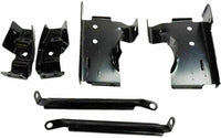 Front Bumper Steel + Grille Chrome + Lower Valance Primed + Fog Light Assembly Right & Left Side Direct Replacement Compatible With GMC Sierra 2500HD 3500 2003-2006 GM1200568
