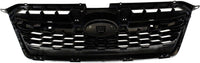 Front Grille Assembly Silver Shell With Black Insert Plastic Direct Replacement Compatible With 2012-2014 Subaru Impreza SU1200145 91122FJ010