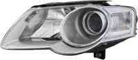 Set Of 2 Front Head Light Assembly Plastic Left Driver & Right Passenger Side Direct Replacement Compatible With 2006-2010 Volkswagen Passat VW2502130 VW2502134 VW2503130 VW2503134