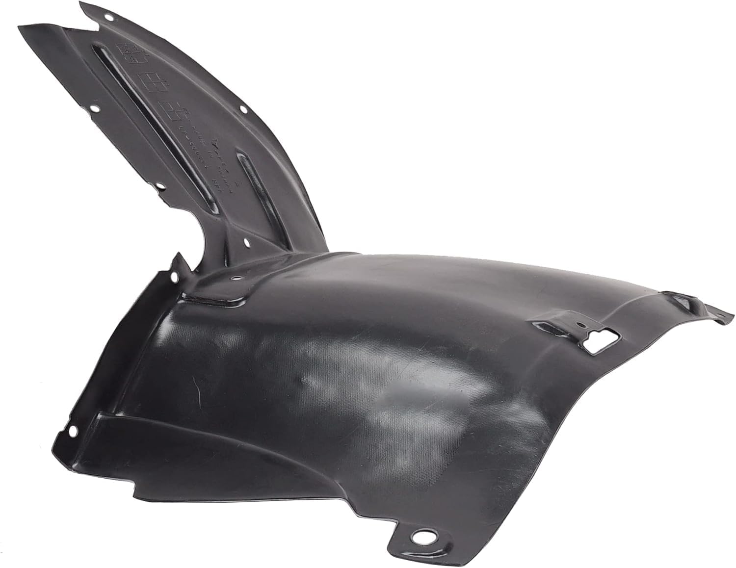 Front Section Fender Liner Right Passenger Side Direct Replacement Compatible With 2006-2011 Audi A3 AU1251101 8P0821192B