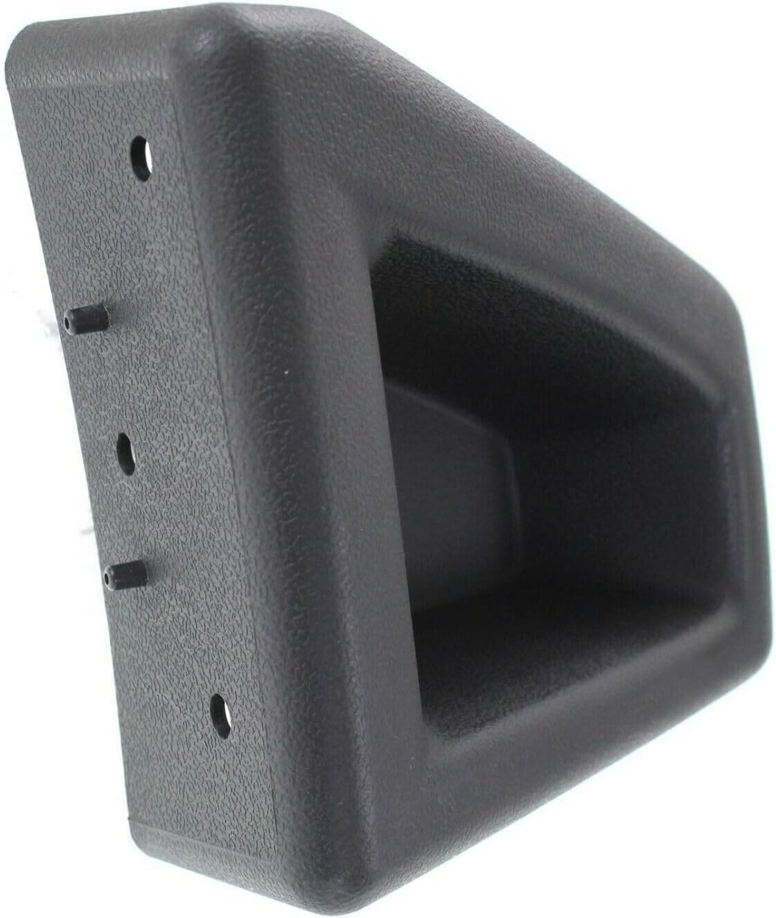 Set Of 2 Front Bumper End Cap Textured Left Driver & Right Passenger Side Direct Replacement Compatible With 2003-2009 Hummer H2 HU1004100 HU1005100 88944406 88944407