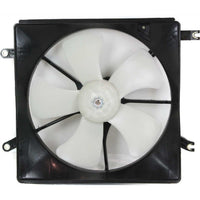 Front Radiator Fan Assembly Left Driver Side Direct Replacement Compatible with 1995-1997 Honda Accord / 1997-1999 Acura CL HO3115145 19015P0GA01-PFM
