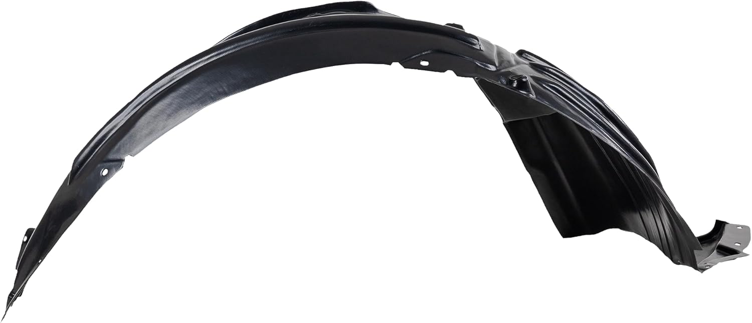 Front Fender Liner Left Driver Side Direct Replacement Compatible With 2007-2013 Chevrolet Silverado 1500 GM1248183 20953678