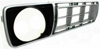 Set Of 2 Front Argent Grille Chrome Plastic Left Driver & Right Passenger Side Direct Replacement Compatible With 1976-1977 Ford F-Series FO1200106 FO1200107 D6TZ8150A D6TZ8151A ‎