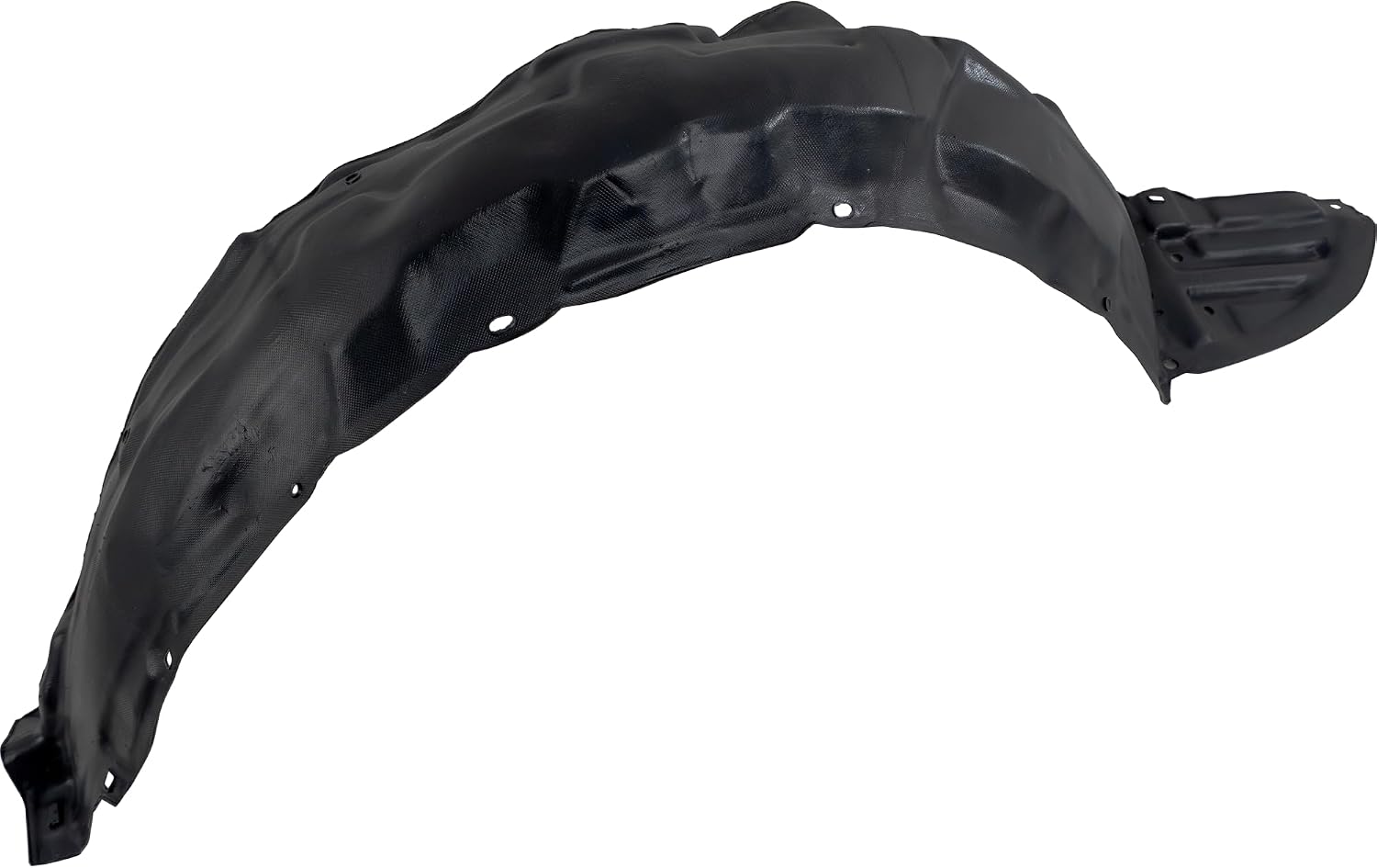 Front Fender Liner Left Driver Side Direct Replacement Compatible With 2002-2005 Audi A4 AU1248105 8E0821171B