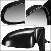 Front Power Mirror Manual Remote Non-Folding Primed Left Driver Side Direct Replacement Compatible With 2000-2006 Nissan Sentra NI1320134 963025M100