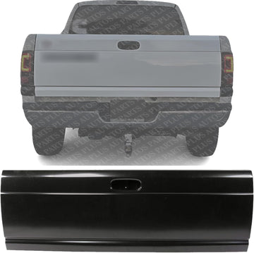 Tailgate Primed Steel Direct Replacement Compatible with 1998-2001 Dodge Ram 1500/1998-2002 2500 3500 CH1900112 55274915AE