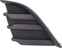 Set Of 2 Front Bumper Grille Textured Left Driver & Right Passenger Side Direct Replacement Compatible With 2014-2016 Scion tC SC1039103 SC1038103 5212721080 5212821080