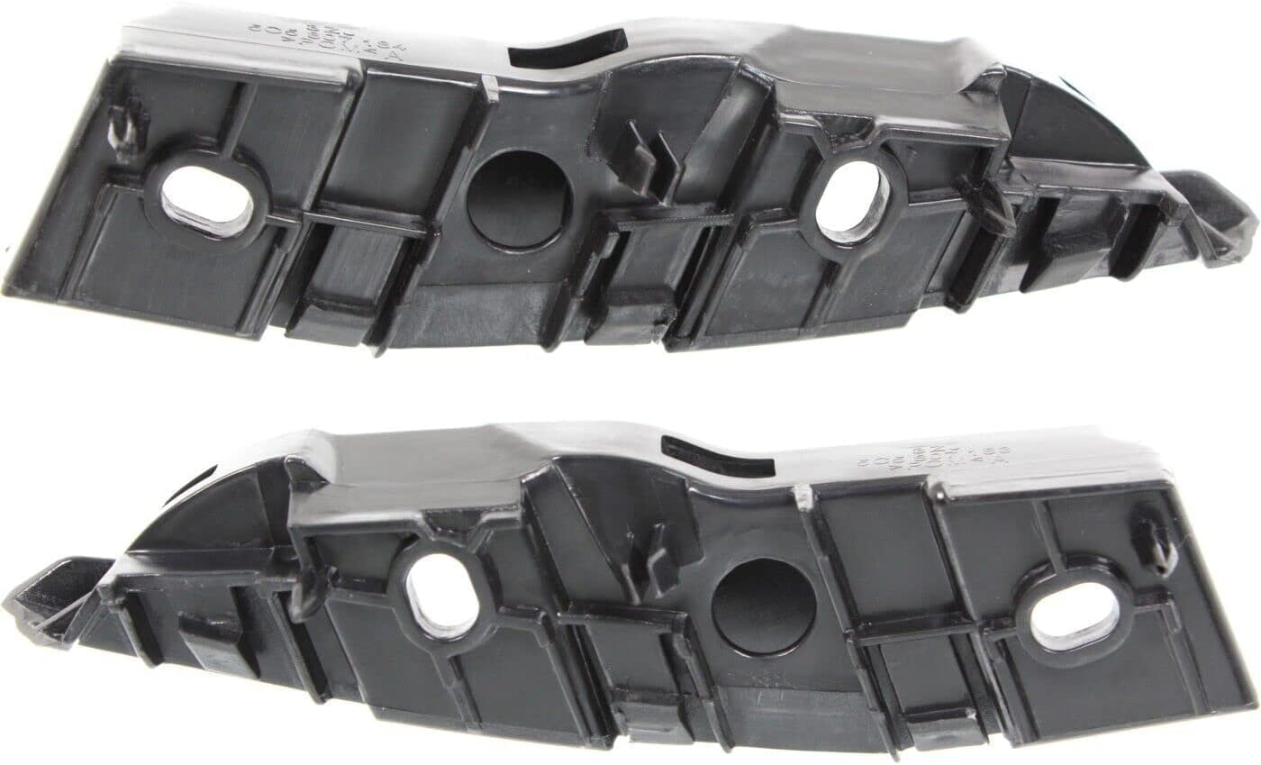 Set Of 2 Front Fender Support Outer Guide Plastic Left Driver & Right Passenger Side Direct Replacement Compatible With 2018-2019 Volkswagen Beetle VW1245105 VW1244105