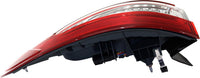 Tail Light Outer Assembly Left Driver Side Direct Replacement Compatible With 2013-2016 Ford Fusion FO2804110 DS7Z13405H