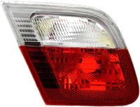 Set Of 2 Tail Light Inner Lens and Housing Plastic Left Driver & Right Passenger Side Direct Replacement Compatible With 1999-2003 BMW 3-Series BM2883102 BM2882102