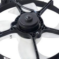Front Radiator Cooling Fan & Motor Assembly Right passenger Side Direct Replacement Compatible With 1997-2001 Honda CR-V HO3115106 19015P3F004-PFM