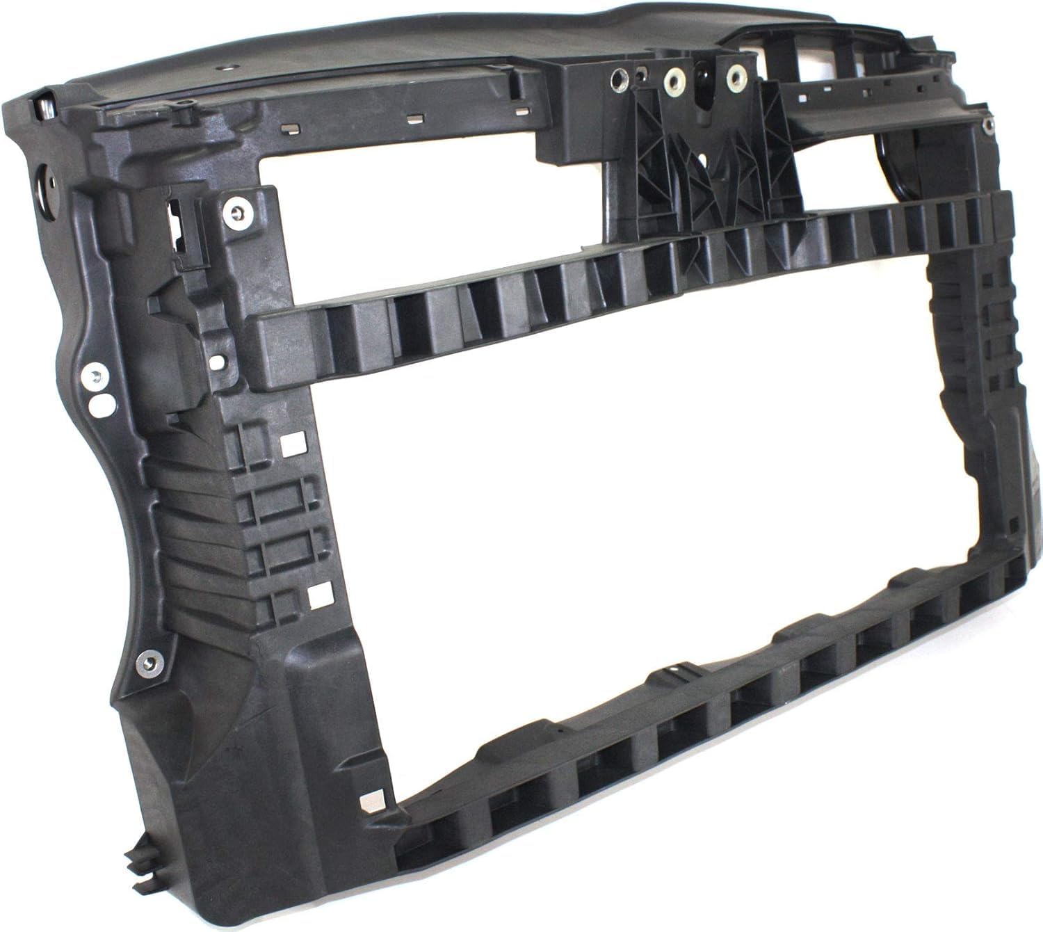 Front Radiator Support Assembly Plastic With Steel Direct Replacement Compatible With 2010-2014 Volkswagen Golf/GTI VW1225131 5K0805588G