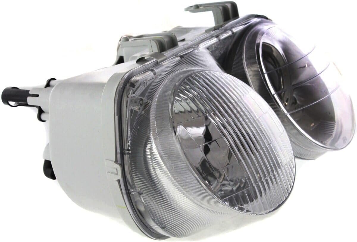 t Of 2 Front Headlights Lens And Housing Right Passenger & Left Driver Side Direct Replacement Compatible With 1998-2001 Acura Integra AC2502104 AC2503104 33151ST7A03 33101ST7A03