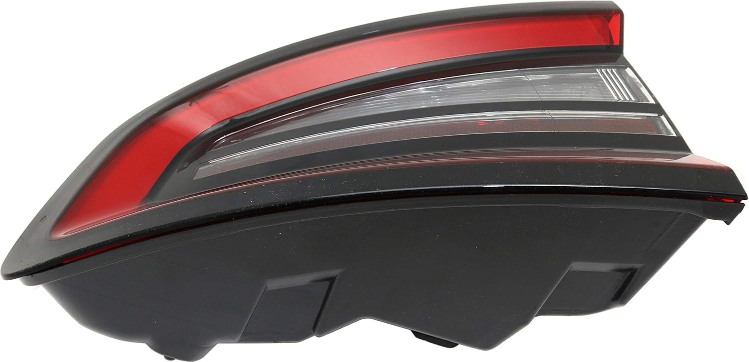 Tail Light Outer Assembly Left Driver Side Direct Replacement Compatible With 2015-2022 Dodge Charger CH2800208 68213145AD
