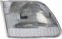 Set Of 2 Front Head Light Assembly Without Bracket Left Driver & Right Passenger Side Direct Replacement Compatible With 1997-2003 Ford F-Series FO2503139 FO2502139 3L3Z13008CA