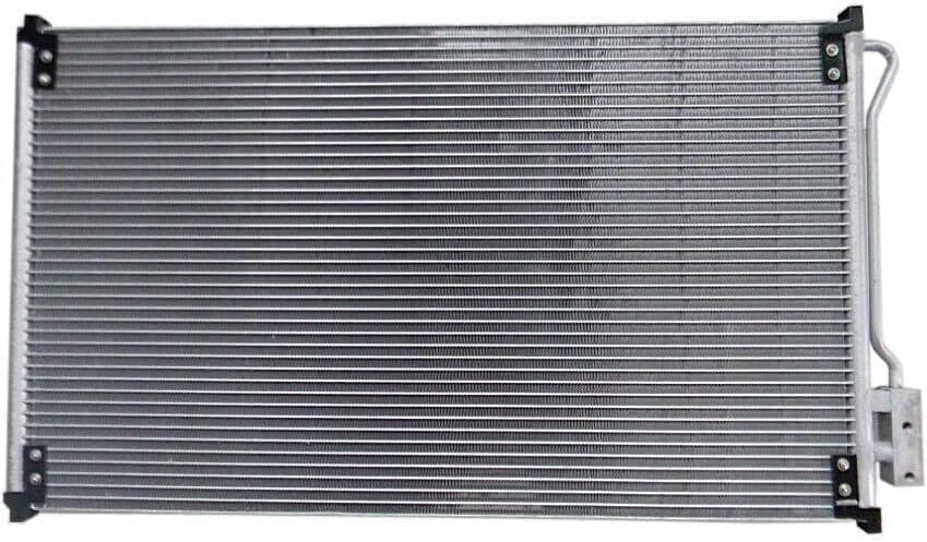 Front A/C Condenser Aluminum Core Direct Replacement Compatible With 1998-2004 Ford Mustang FO3030117 3R3Z19712AA