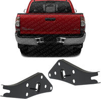 Set of 2 Rear Bumper Inner Arm Bracket Steel Right Passenger & Left Driver Side Direct Replacement Compatible with 2005-2015 Toyota Tacoma TO1167114 TO1166114 5201504010 5201604010