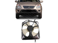 Front A/C Condenser Single Fan Assembly Direct Replacement Compatible with 1997-2001 Honda CR-V HO3113110 38615P3F000