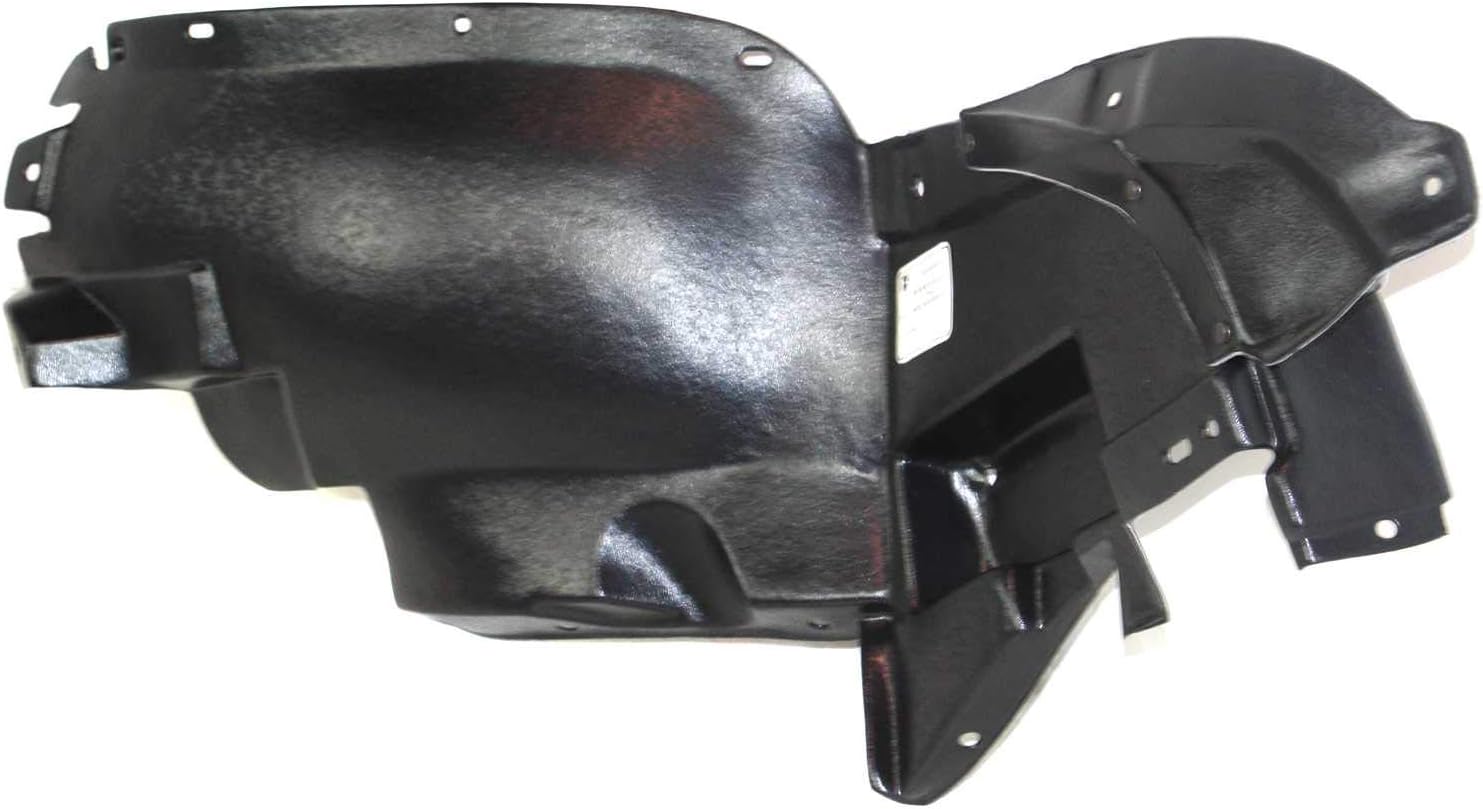 Front Section Fender Liner Left Driver Side Direct Replacement Compatible With 1999-2004 Oldsmobile Alero GM1250103 22618671
