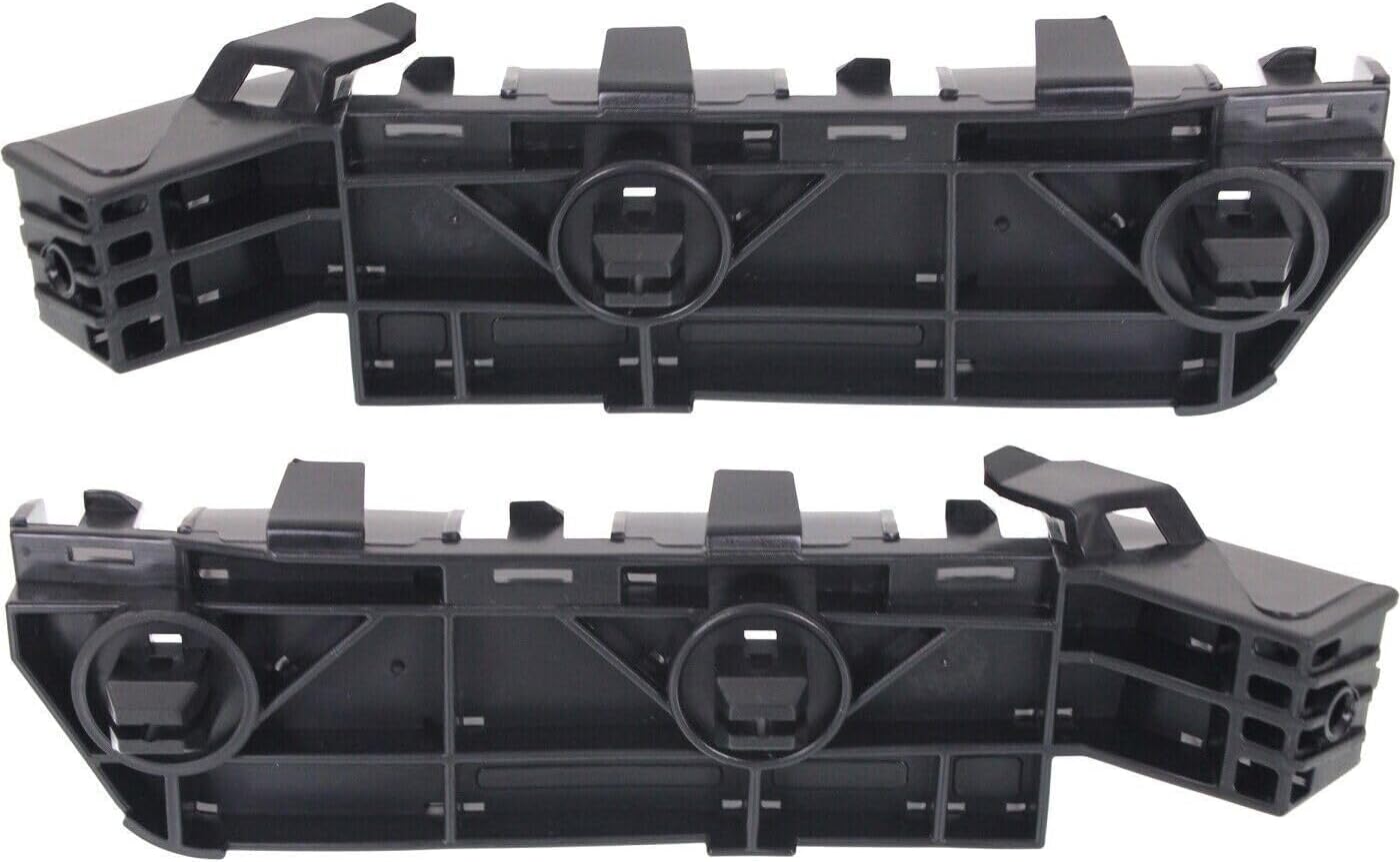 Front Bumpers Spacer & Head Lights Side Beam Bracket Left Driver & Right Passenger Side Direct Replacement Compatible With 2007-2011 Honda CR-V HO1042106 HO1043106 HO1088113