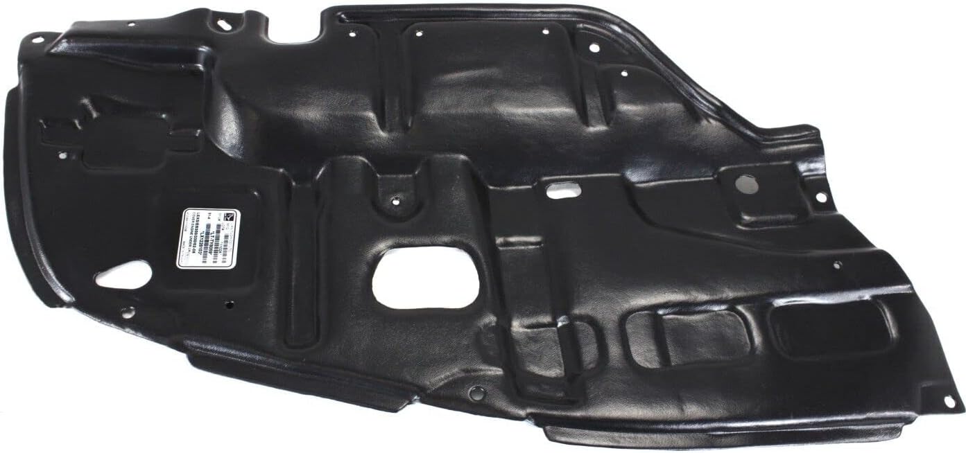 Front Engine Splash Shield Under Cover Left Driver Side Direct Replacement Compatible with 2002-2003 Lexus ES300 / 2004-2006 ES330 LX1228103 5144233060