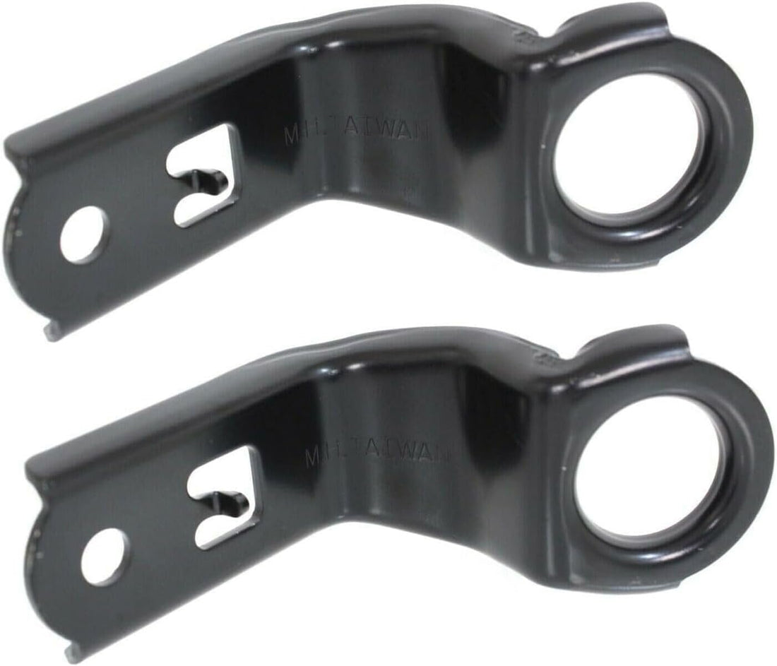 Set of 2 Front Radiator Upper Support Bracket Plastic Left Driver & Right Passenger Side Direct Replacement Compatible with 2009-2013 Toyota Corolla / 2009-2014 Matrix TO1222103