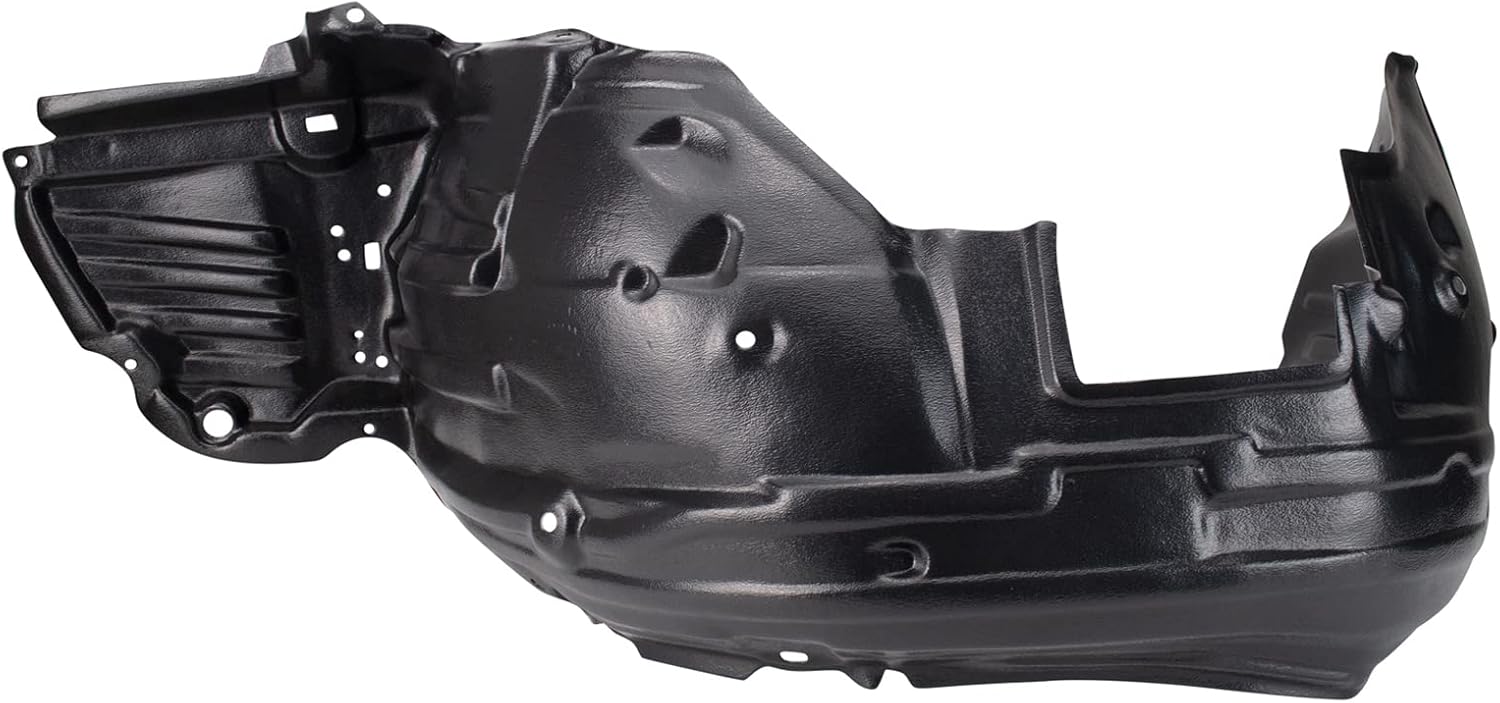 Front Fender Liner Left Driver Side Direct Replacement Compatible With 2001-2003 Lexus LS430 LX1248104 5380650020