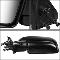 Front Mirror Manual Adjust Non-Heated Primed Right passenger Side Direct Replacement Compatible With 2000 Toyota Tacoma TO1321161 8791035560