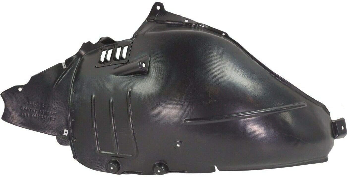 Front Section Fender Liner Left Driver Side Direct Replacement Compatible With 2011-2014 Mercedes Benz CL-Class MB1248184 2166902330