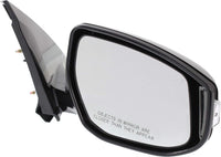 Front Power Mirror Heated Primed Right Passenger Side Direct Replacement Compatible With 2016-2023 Nissan Maxima NI1321258 963019DD1C-PFM 963014RA1C-PFM