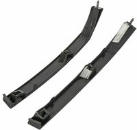 Set Of 2 Front Bumper Filler Primed Right Passenger & Left Driver Side Direct Replacement Compatible With Nissan Armada 2004-2008 / Titan 2004-2015 / Infiniti QX56 2004-2010 NI1089106