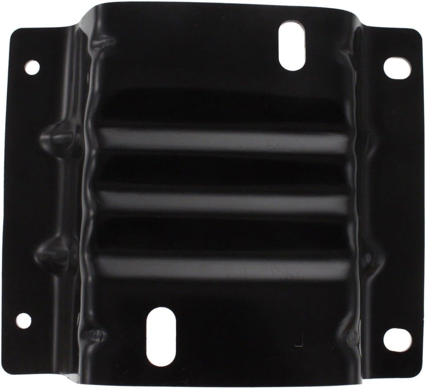 Set Of 2 Front Bumper Mounting Bracket Steel Plate Left Driver & Right Passenger Side Direct Replacement Compatible With 2008-2021 Ford Econoline E-150 E-250 E-350 E-450 FO1067176
