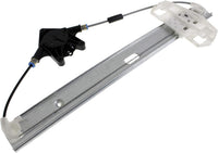 Rear Power Window Regulator Without Motor Right Passenger Side Direct Replacement Compatible with 2007-2018 Jeep Wrangler CH1551109 68014950AA