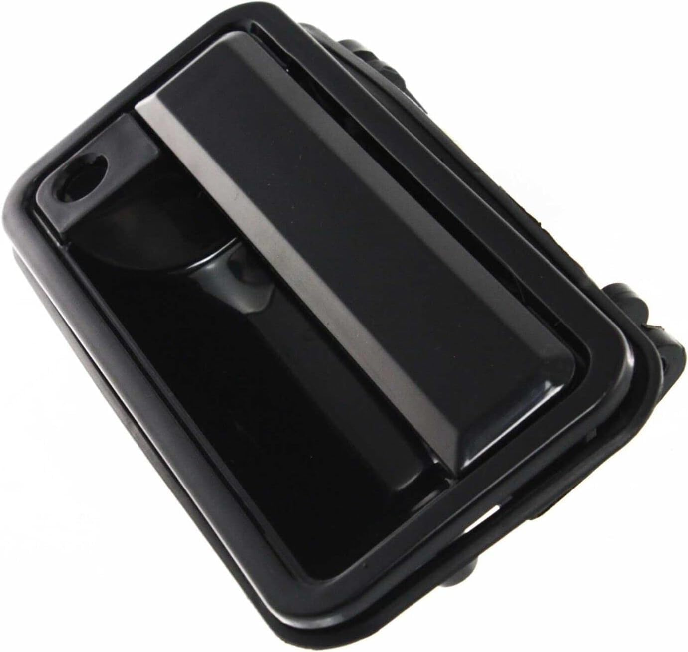 AUTOS PARTS PLUS Set of 2 Front Exterior Door Handle Smooth Black Left Driver & Right Passenger Side Direct Replacement Compatible with 1988-2002 GMC/Chevrolet C/K Series GM1310172 GM1311172