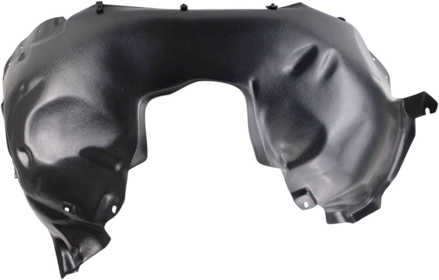 Front Fender Liner Right Passenger Side Direct Replacement Compatible With 2007-2014 Volvo S80 / 2008-2010 V70 VO1249113 312948078