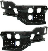 Front Bumper Chrome + Fog Lights Assembly + Impact Brackets Left Driver & Right passenger Side Direct Replacement Compatible With 2011-2014 Chevrolet Silverado 2500HD 3500HD GM1002837
