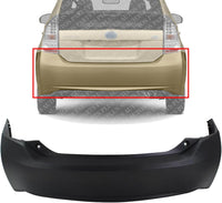 AUTOS PARTS PLUS Rear Bumper Cover Primed Direct Replacement Compatible With 2010-2015 Toyota Prius / 2012-2015 Plug-In TO1100280 5215947916
