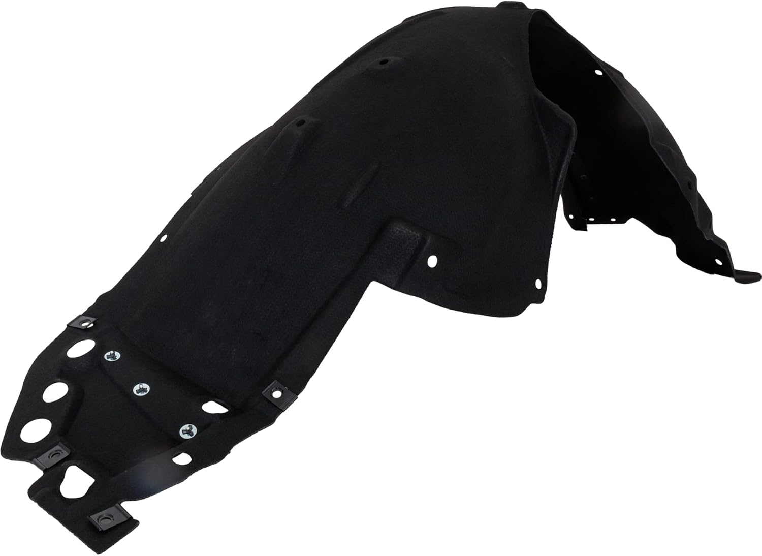 Front Fender Liner Right Passenger Side Direct Replacement Compatible with 2018-2022 Honda Accord HO1249180 74100TVAA00