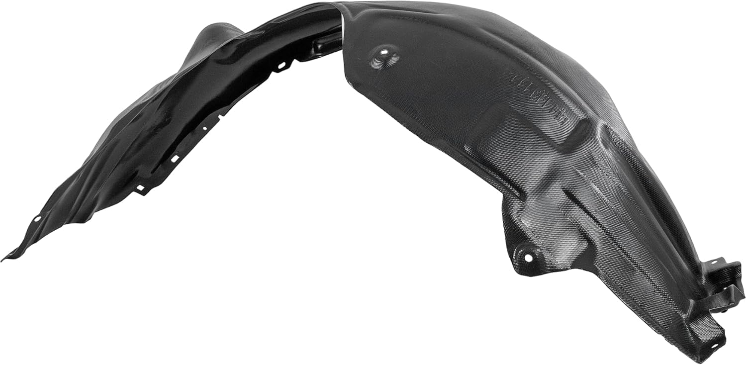 Front Fender Liner Vacuum Form Left Driver Side Direct Replacement Compatible With 2012-2014 Toyota Camry TO1248160 5387606120