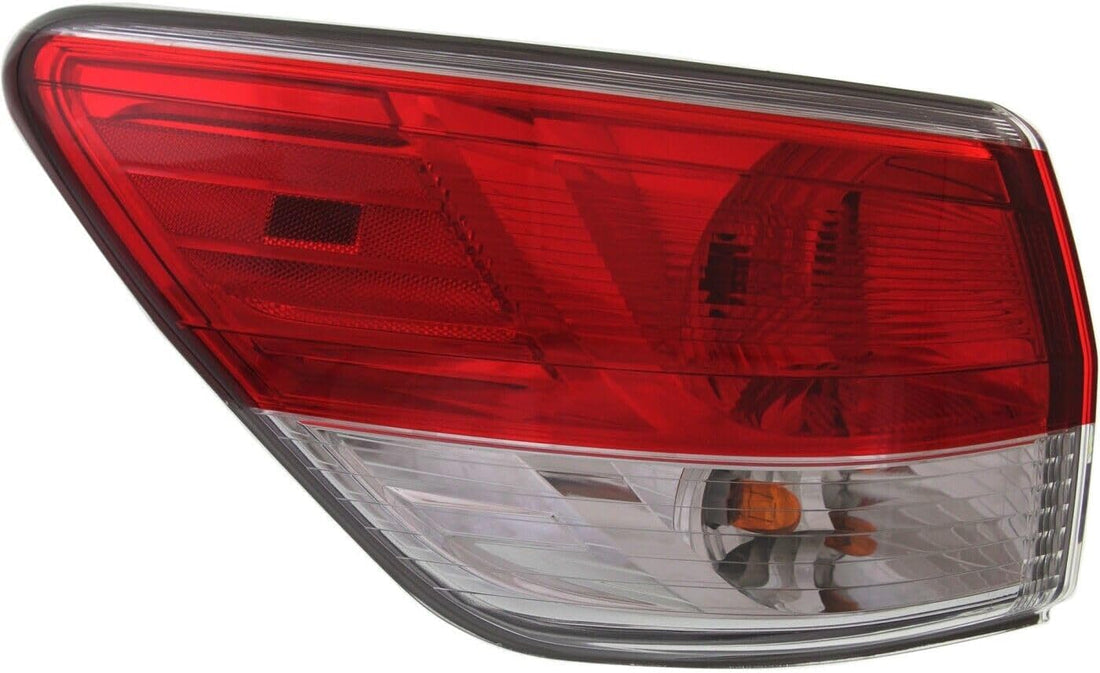Tail Light Assembly Left Driver Side Direct Replacement Compatible With 2013-2016 Nissan Pathfinder NI2804101 265553KA0A